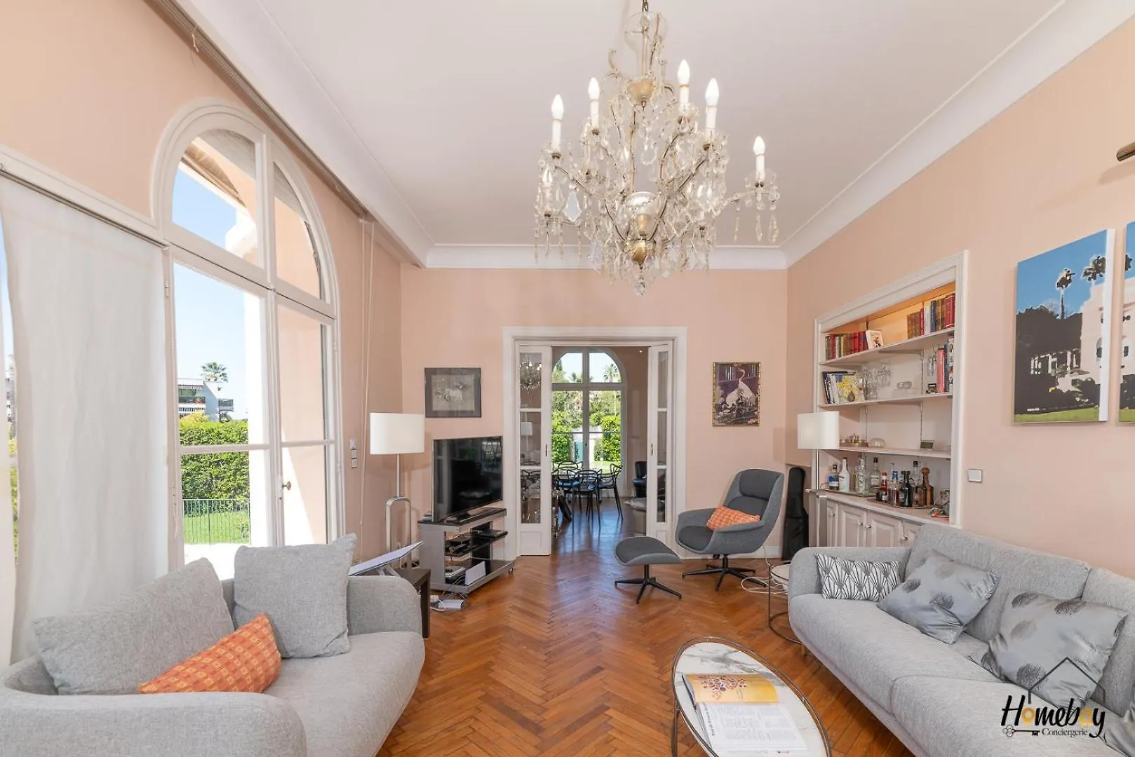 La Gloriette Azur Piscine Sauna Vue Mer Cannes Villa