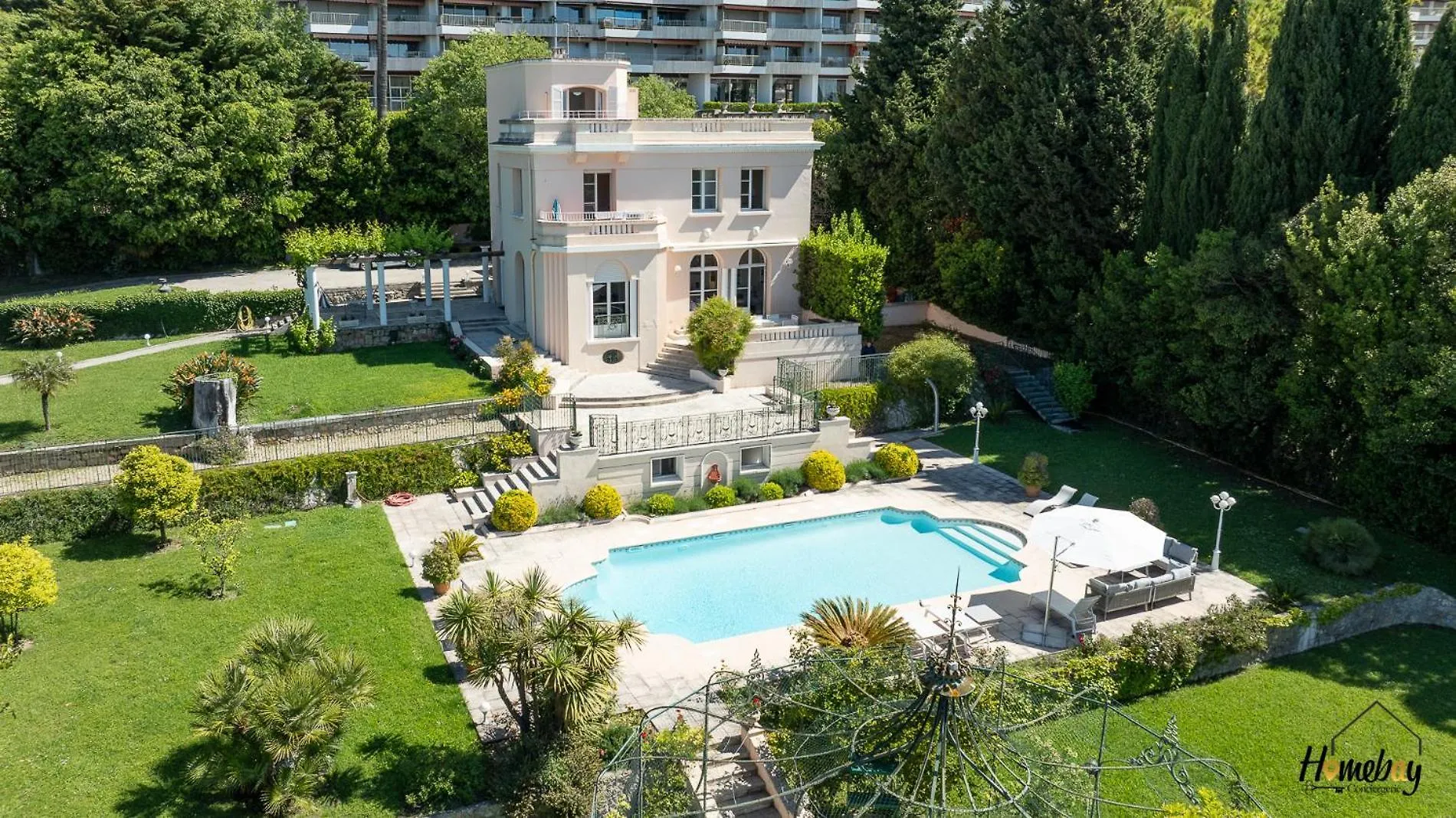 Villa La Gloriette Azur Piscine Sauna Vue Mer Cannes